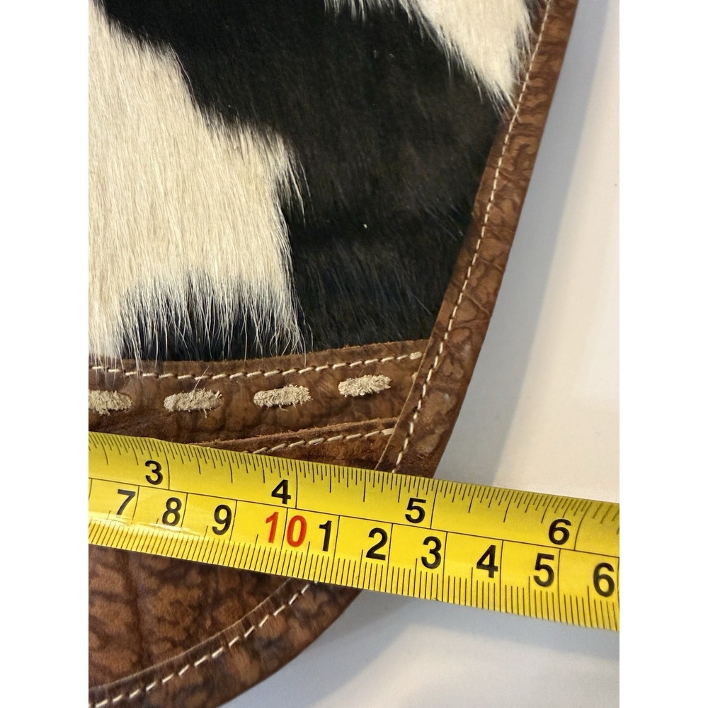 NWT Myra Bag Cowhide Leather Zippered Pistol Case Soft Handgun Storage Pouch - Picture 10 of 12